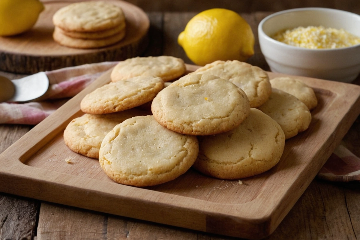 Homemade Lemon Cake Mix Cookies